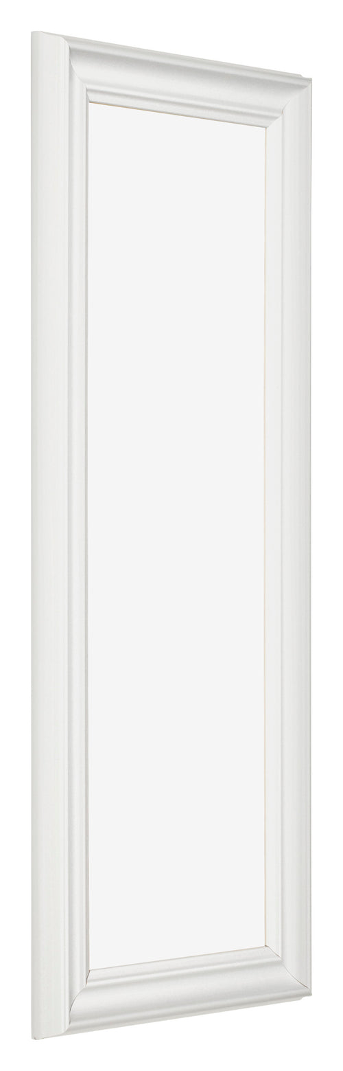 Photo Frame 37 5x98cm White Swept MDF Lazio Front Oblique | Yourdecoration.com