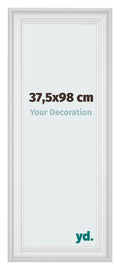 Photo Frame 37 5x98cm White Swept MDF Lazio Front Size | Yourdecoration.com