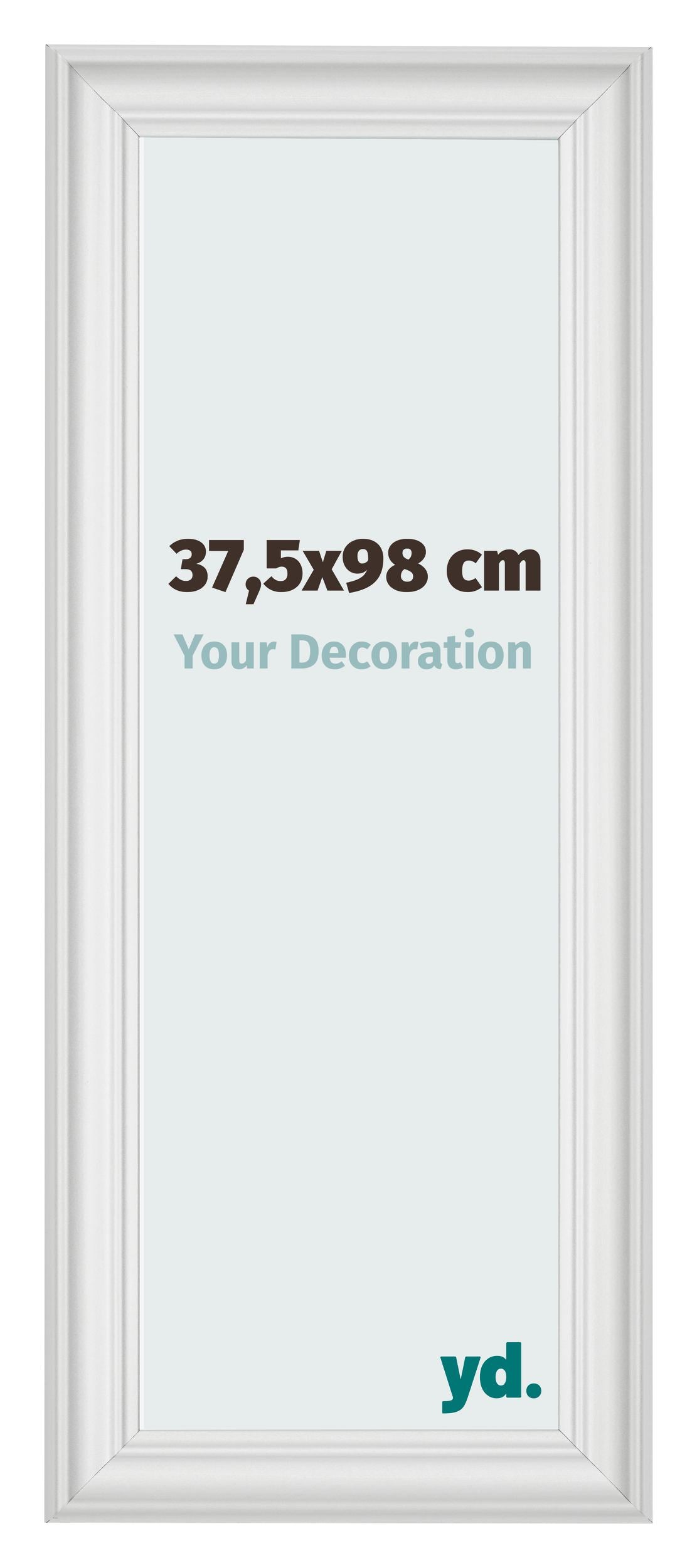 Photo Frame 37 5x98cm White Swept MDF Lazio Front Size | Yourdecoration.com
