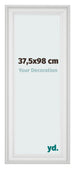 Photo Frame 37 5x98cm White Swept MDF Lazio Front Size | Yourdecoration.com
