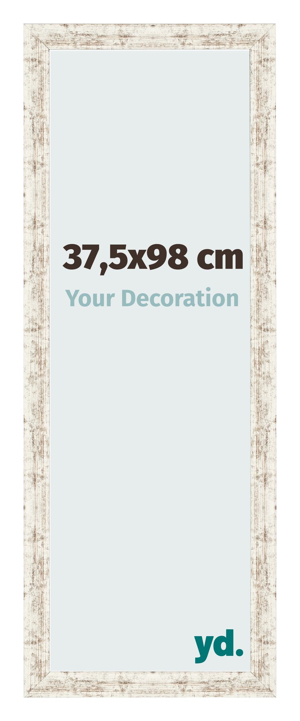 Photo Frame 37 5x98cm White Vintage MDF Bologna Front Size | Yourdecoration.com