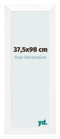 Photo Frame 37 5x98cm White Vintage MDF Pisa Front Size | Yourdecoration.com