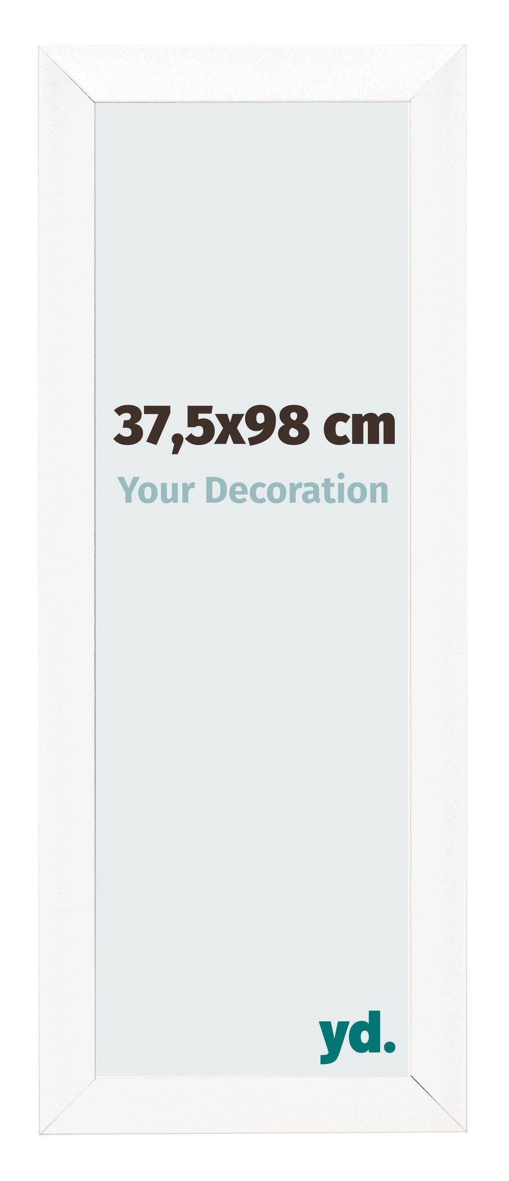 Photo Frame 37 5x98cm White Vintage MDF Pisa Front Size | Yourdecoration.com