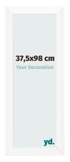Photo Frame 37 5x98cm White Vintage MDF Pisa Front Size | Yourdecoration.com