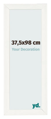 Photo Frame 37 5x98cm White Vintage MDF Pisa Front Size | Yourdecoration.com
