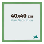 Photo Frame 40x40 cm Green MDF Bologna Front Size | Yourdecoration.com