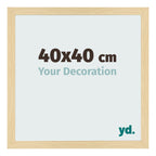 Photo Frame 40x40cm Beech Design MDF Bologna Front Size | Yourdecoration.com