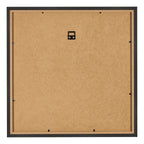 Photo Frame 40x40cm Black Matte MDF Bologna Back | Yourdecoration.com