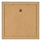 Photo Frame 40x40cm Black Silver Polished MDF Pisa Back | Yourdecoration.com