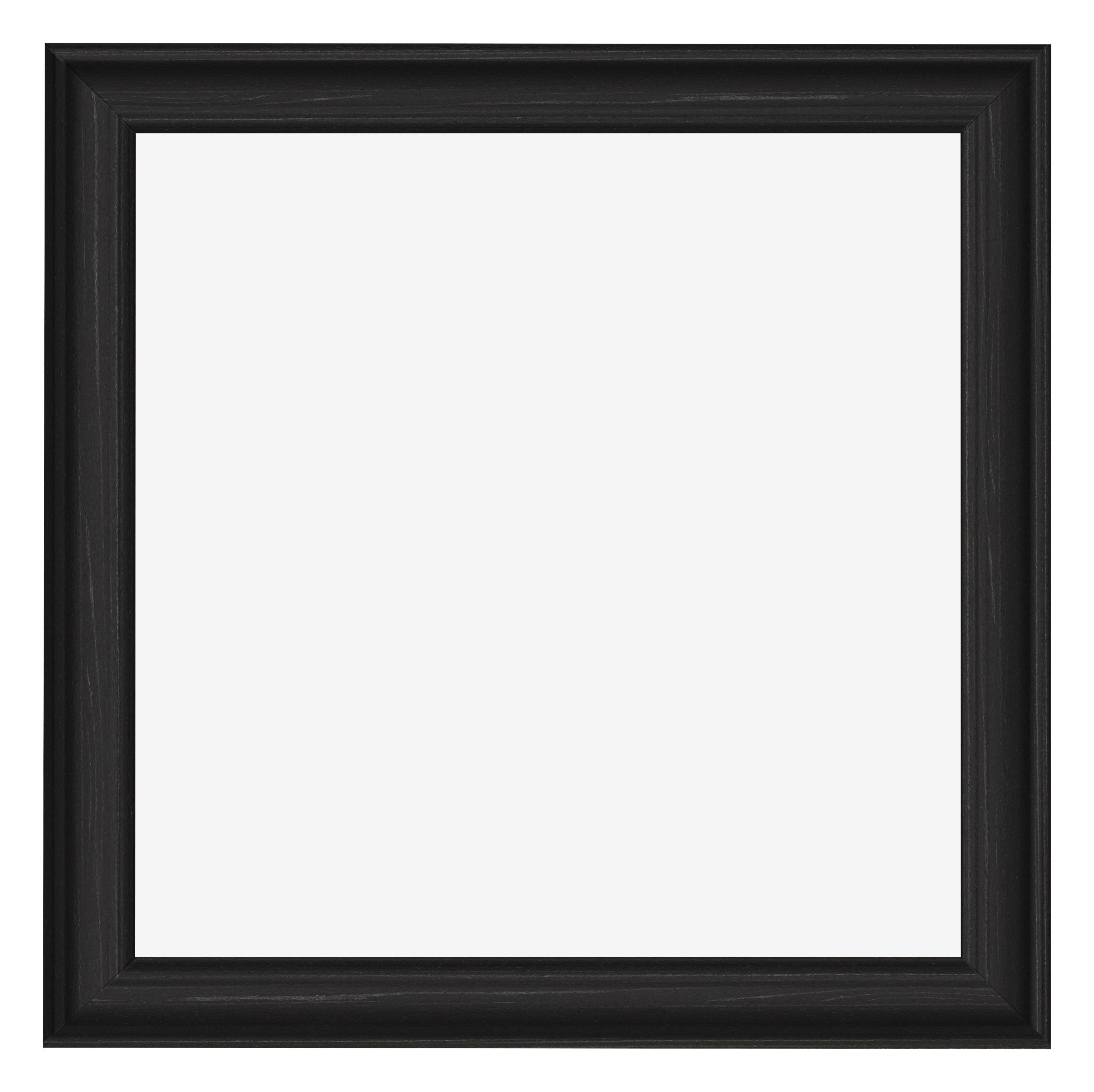 Photo Frame 40x40cm Black Woodgrain MDF Lazio Front | Yourdecoration.com