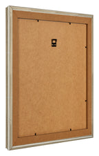 Photo Frame 40x40cm Metallic Gloss MDF Lazio Back Oblique | Yourdecoration.com