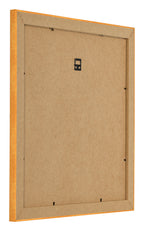 Photo Frame 40x40cm Orange MDF Pisa Back Oblique | Yourdecoration.com