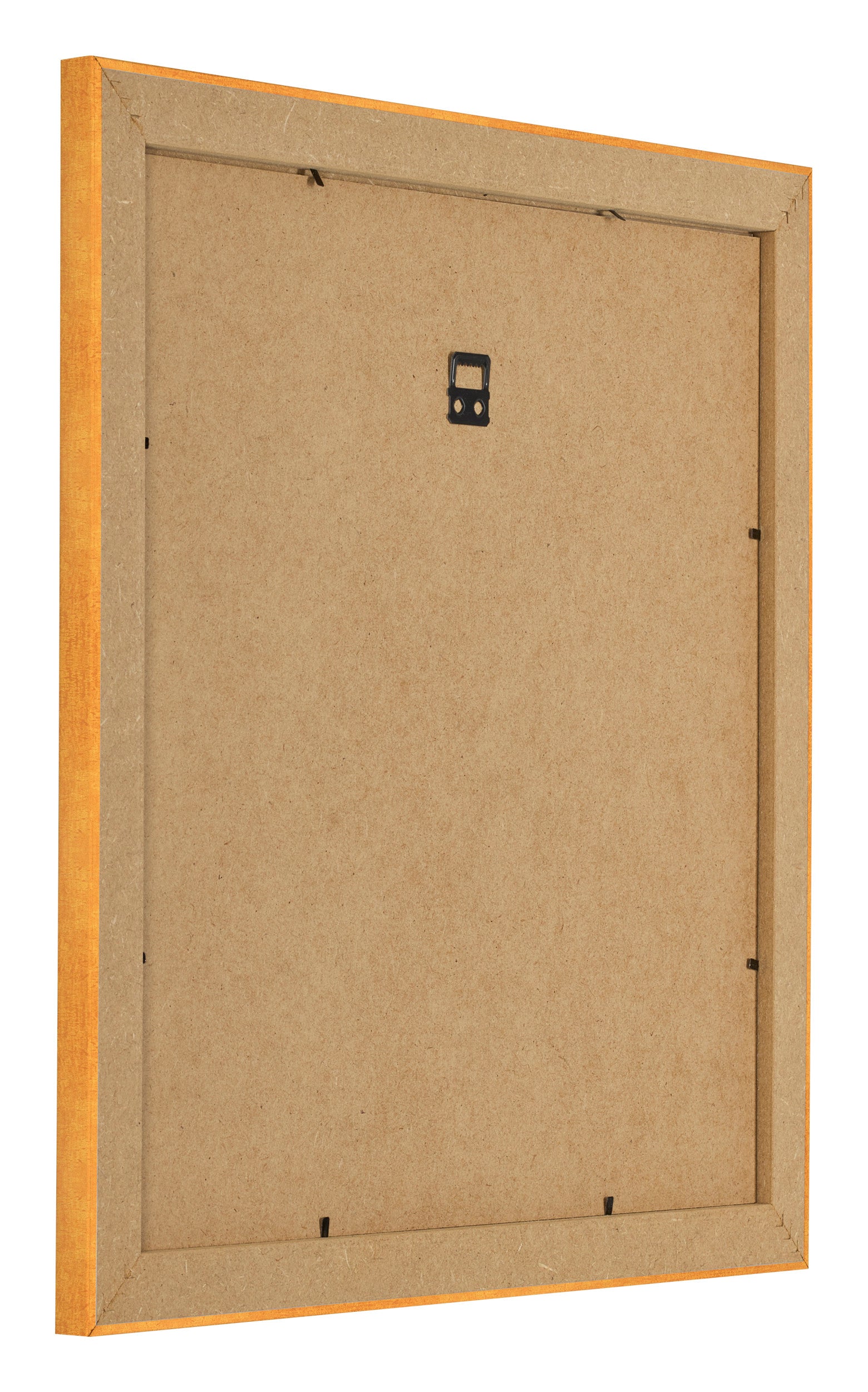 Photo Frame 40x40cm Orange MDF Pisa Back Oblique | Yourdecoration.com