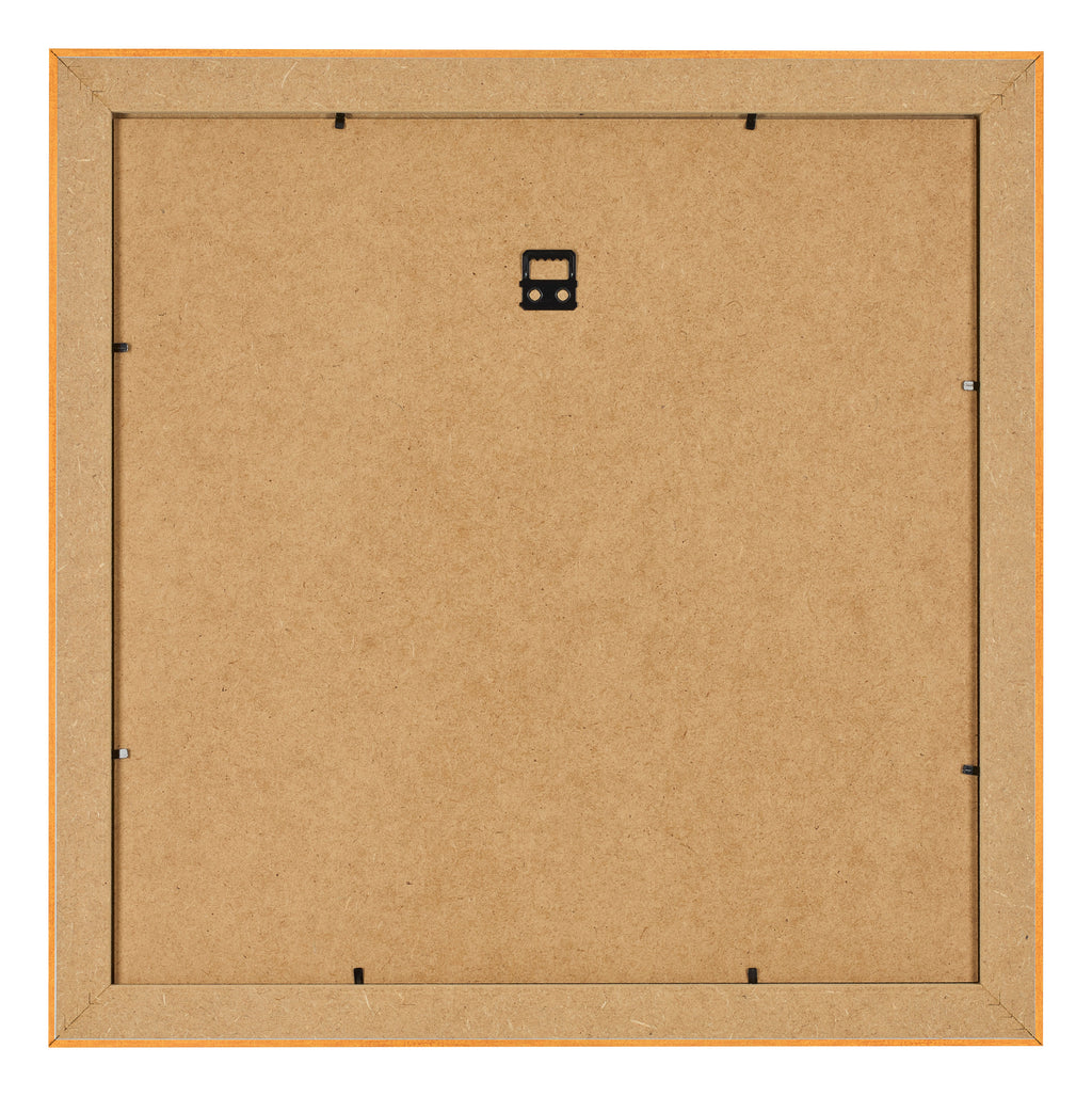 Photo Frame 40x40cm Orange MDF Pisa Back | Yourdecoration.com