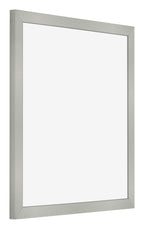Photo Frame 40x40cm Silver Matte MDF Bologna Front Oblique | Yourdecoration.com