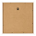 Photo Frame 40x40cm White Matte MDF Bologna Back | Yourdecoration.com