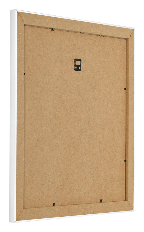 Photo Frame 40x40cm White Vintage MDF Pisa Back Oblique | Yourdecoration.com
