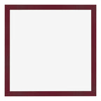 Photo Frame 40x40cm Wine Red Swept MDF Bologna Front | Yourdecoration.com