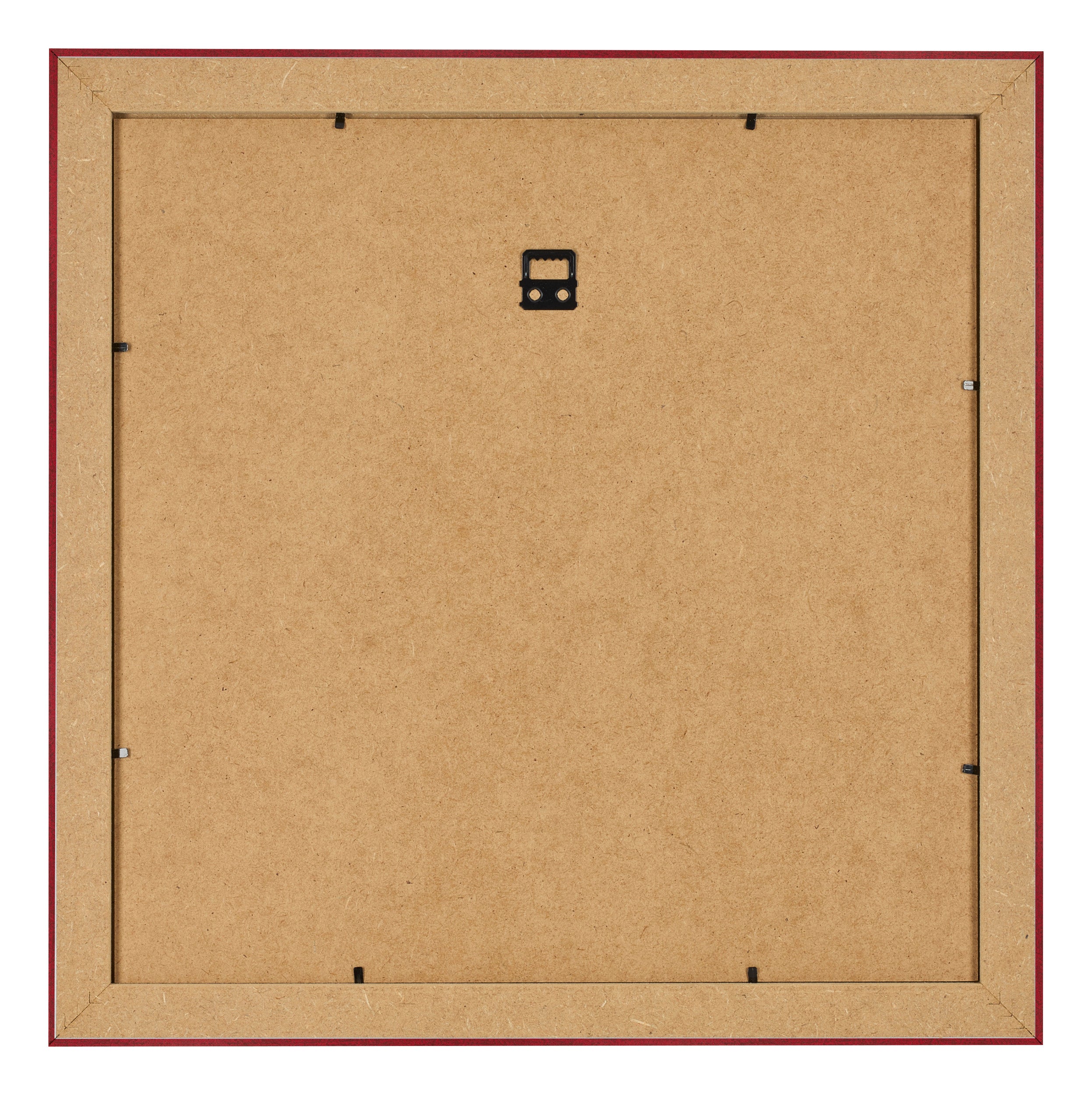 Photo Frame 40x40cm Wine Red Swept MDF Pisa Back | Yourdecoration.com