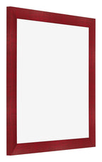 Photo Frame 40x40cm Wine Red Swept MDF Pisa Front Oblique | Yourdecoration.com
