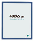 Photo Frame 40x45 cm Dark Blue MDF Bologna Front Size | Yourdecoration.com