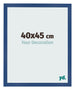 Photo Frame 40x45 cm Dark Blue MDF Bologna Front Size | Yourdecoration.com