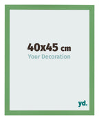 Photo Frame 40x45 cm Green MDF Bologna Front Size | Yourdecoration.com