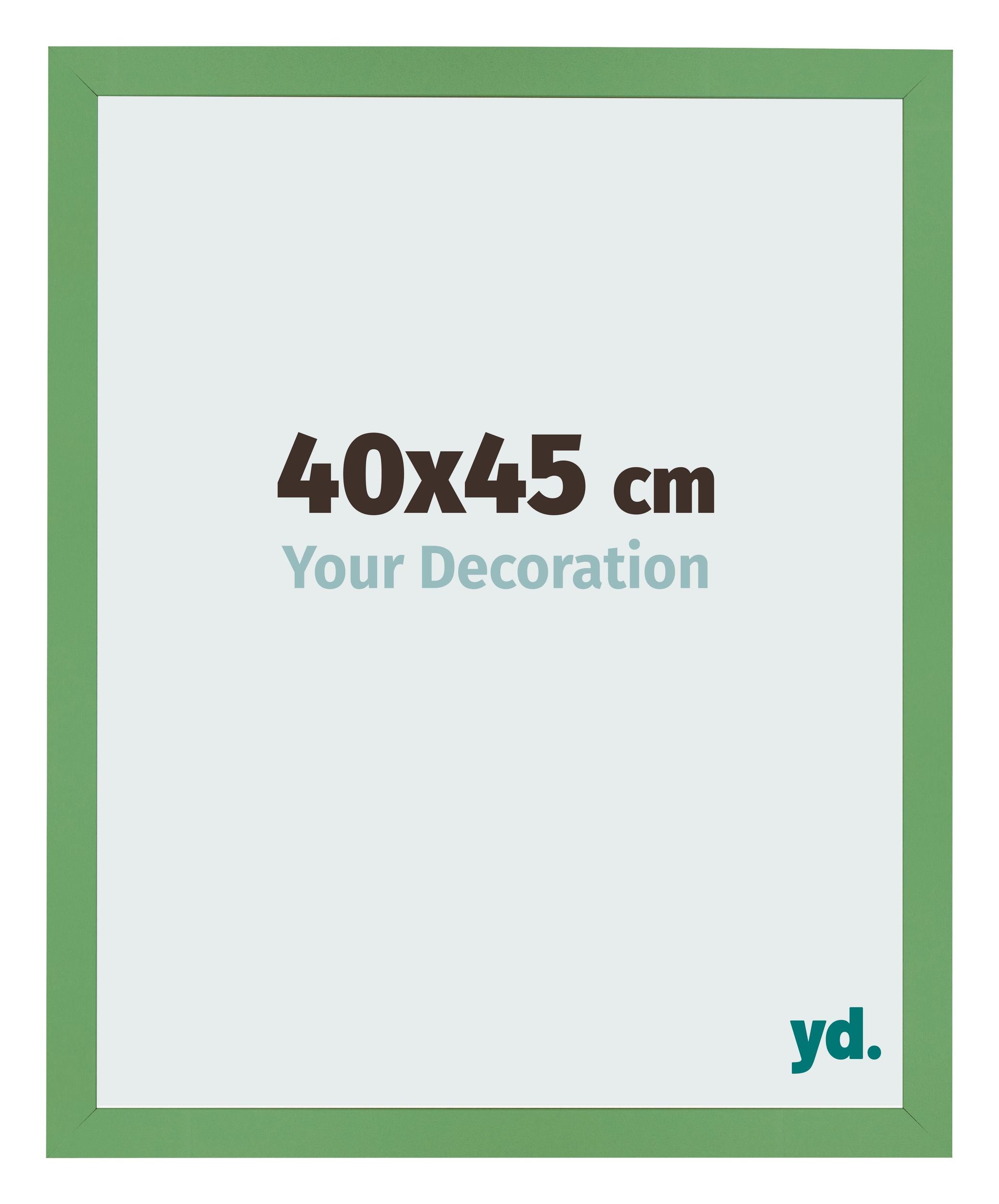 Photo Frame 40x45 cm Green MDF Bologna Front Size | Yourdecoration.com