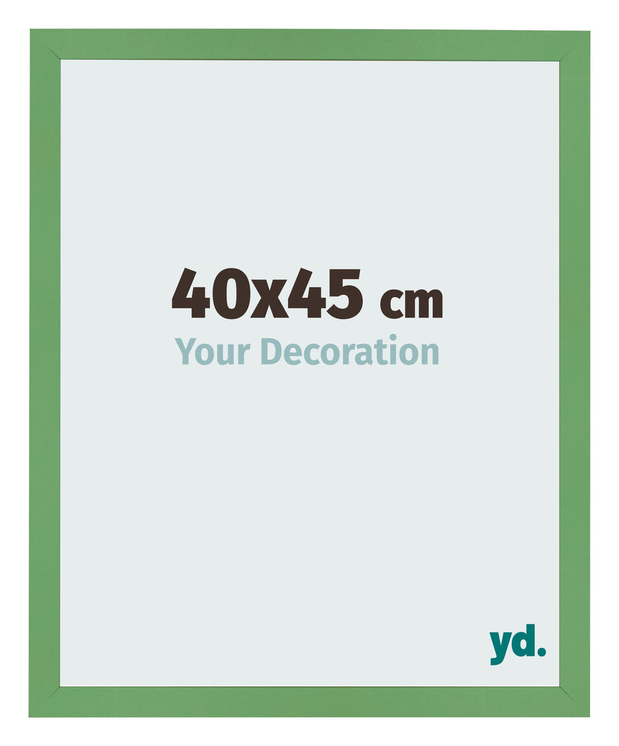 Photo Frame 40x45 cm Green MDF Bologna Front Size | Yourdecoration.com