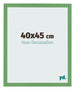 Photo Frame 40x45 cm Green MDF Bologna Front Size | Yourdecoration.com