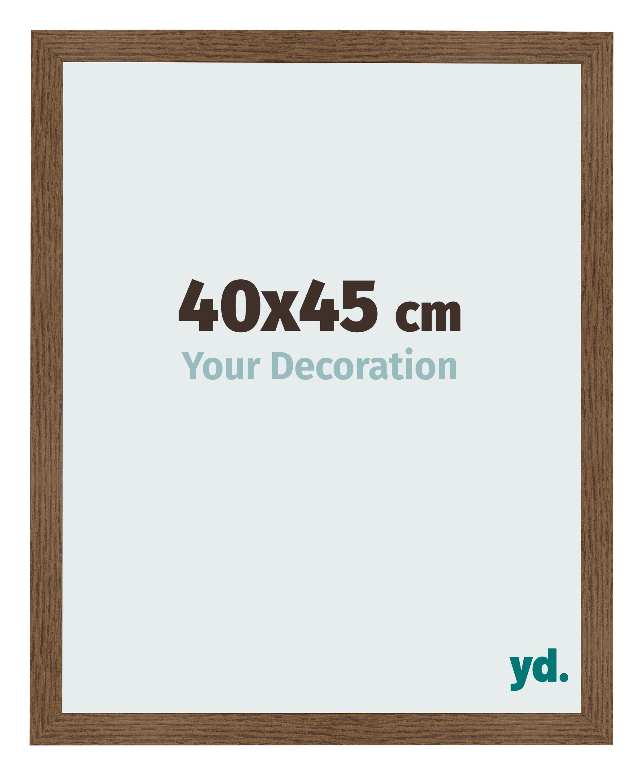 Photo Frame 40x45 cm Oak Rustic MDF Bologna Front Size | Yourdecoration.com