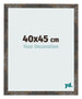Photo Frame 40x45 cm Oxidized Metal MDF Bologna Front Size | Yourdecoration.com