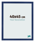 Photo Frame 40x45cm Dark Blue Swept MDF Bologna Front Size | Yourdecoration.com
