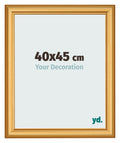 Photo Frame 40x45cm Gold Matte MDF Lazio Front Size | Yourdecoration.com