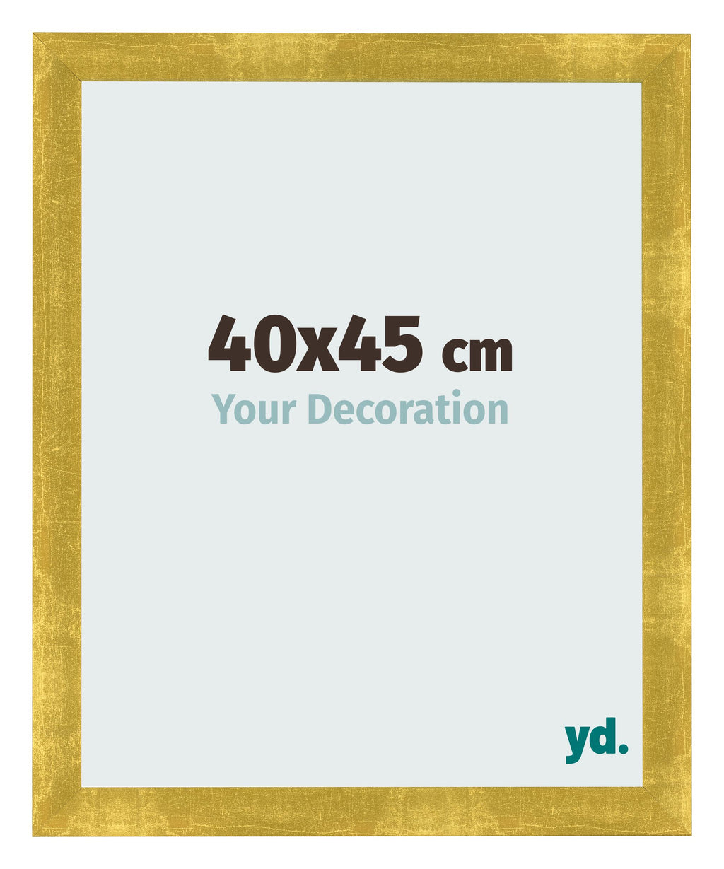 Photo Frame 40x45cm Gold Vintage MDF Pisa Front Size | Yourdecoration.com