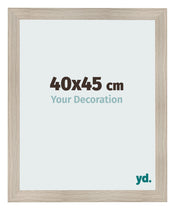 Photo Frame 40x45cm Oak Rustic MDF Pisa Front Size | Yourdecoration.com