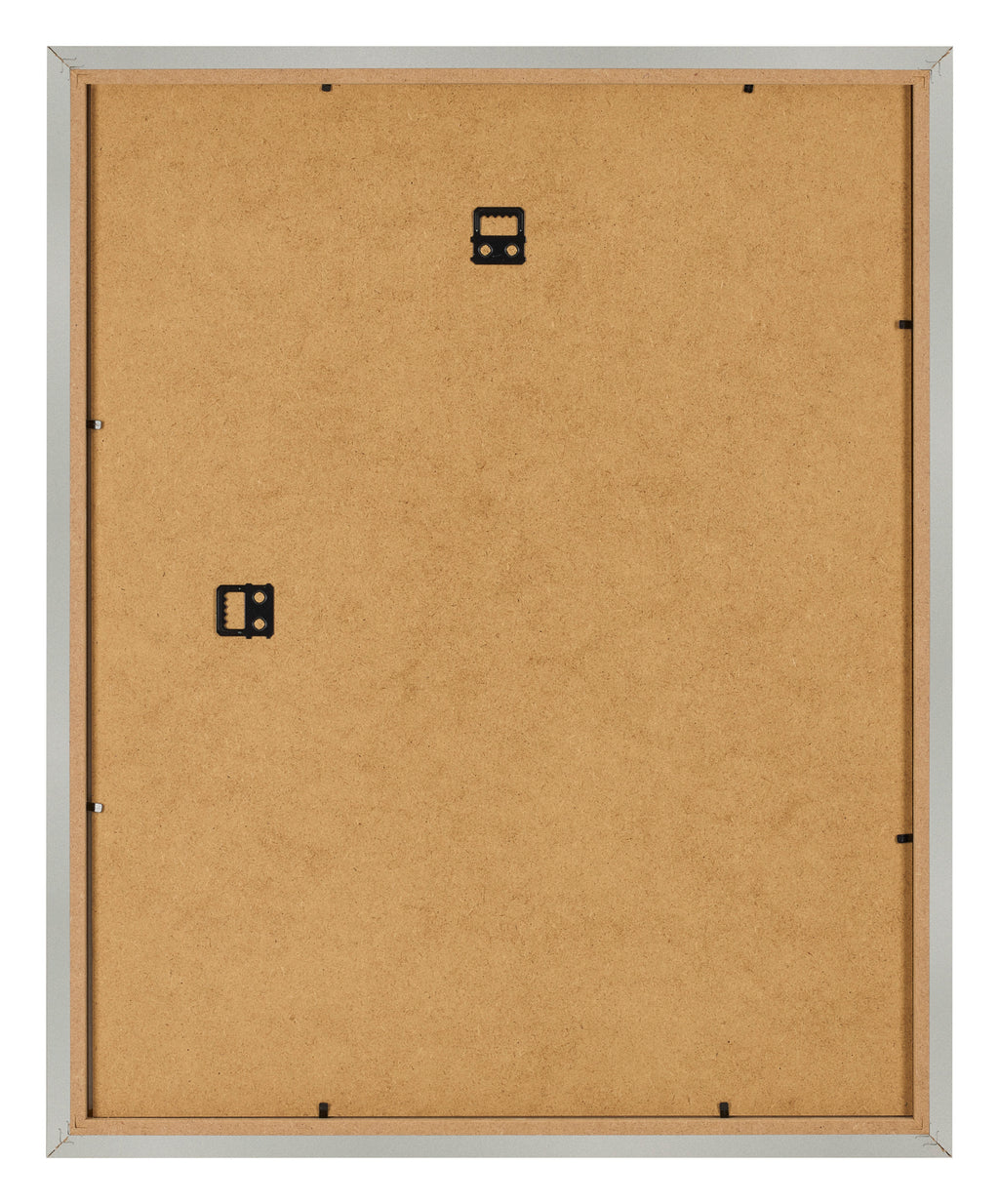 Photo Frame 40x45cm Silver Matte MDF Bologna Back | Yourdecoration.com