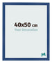 Photo Frame 40x50 cm Dark Blue MDF Bologna Front Size | Yourdecoration.com