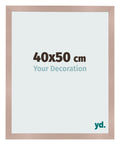 Photo Frame 40x50 cm Dusty Pink MDF Bologna Front Size | Yourdecoration.com