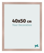 Photo Frame 40x50 cm Dusty Pink MDF Bologna Front Size | Yourdecoration.com