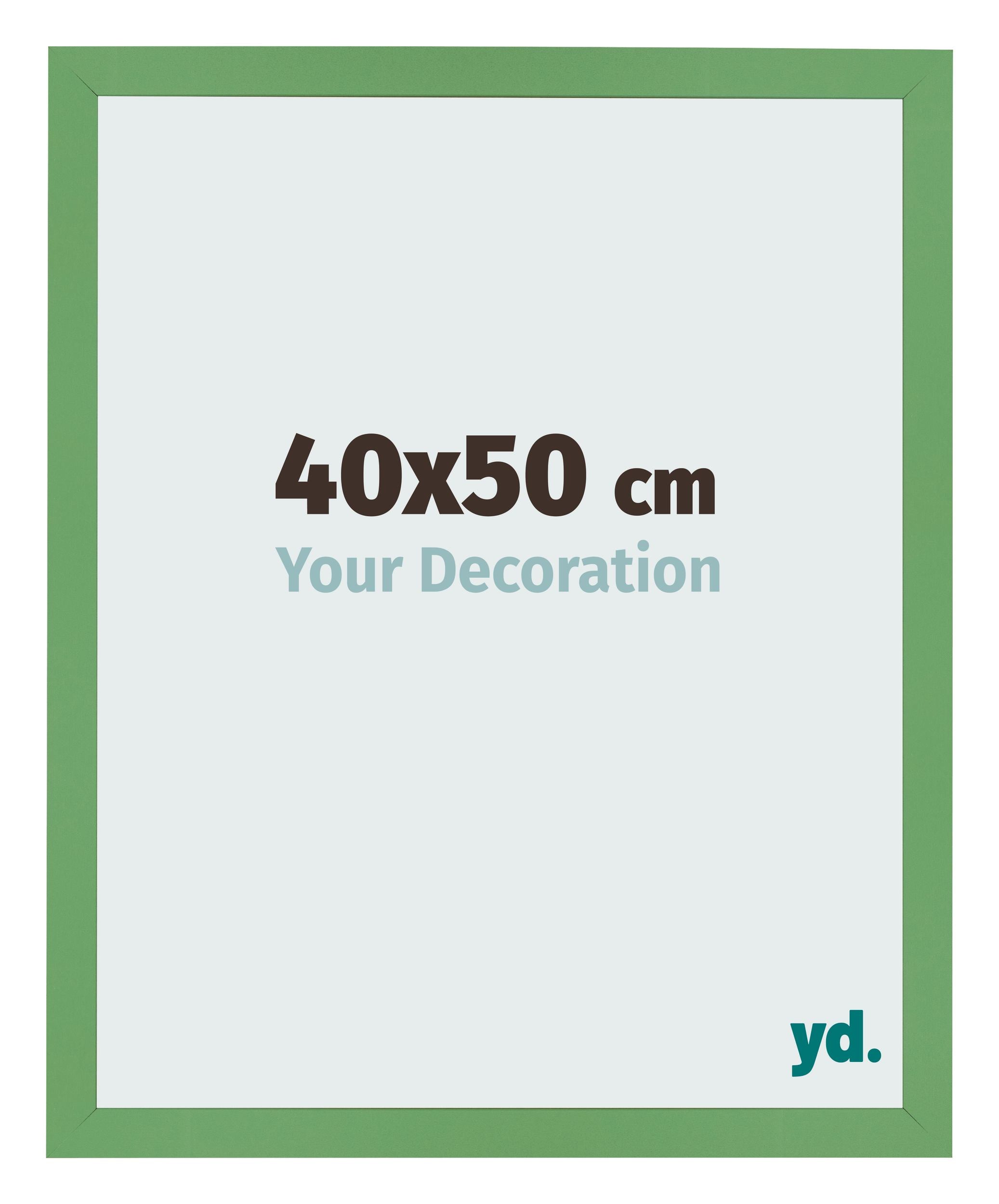 Photo Frame 40x50 cm Green MDF Bologna Front Size | Yourdecoration.com