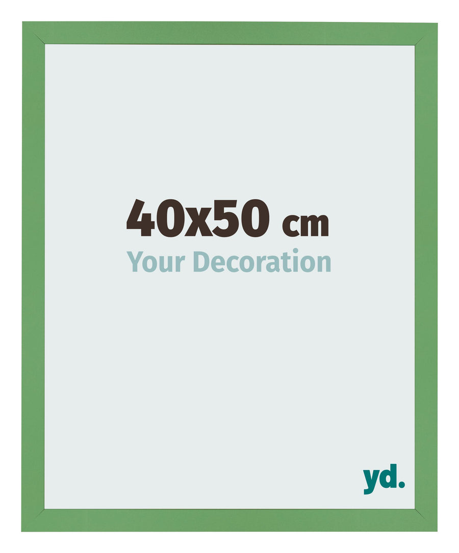 Photo Frame 40x50 cm Green MDF Bologna Front Size | Yourdecoration.com