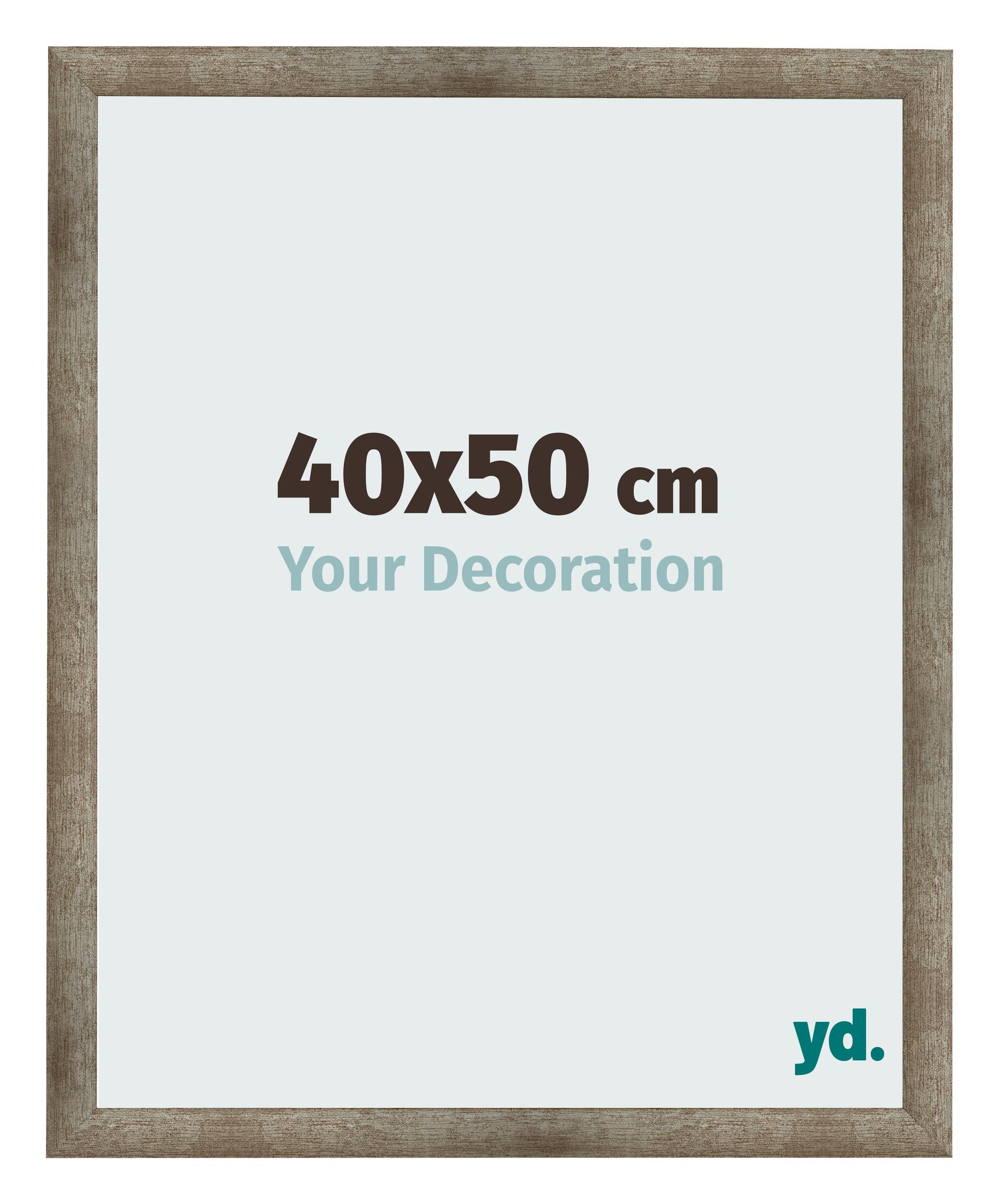 Photo Frame 40x50 cm Metal Vintage MDF Bologna Front Size | Yourdecoration.com