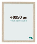 Photo Frame 40x50cm Sonoma Oak MDF Bologna Front Size | Yourdecoration.com