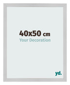 Photo Frame 40x50cm Stainless Steel MDF Bologna Front Size | Yourdecoration.com