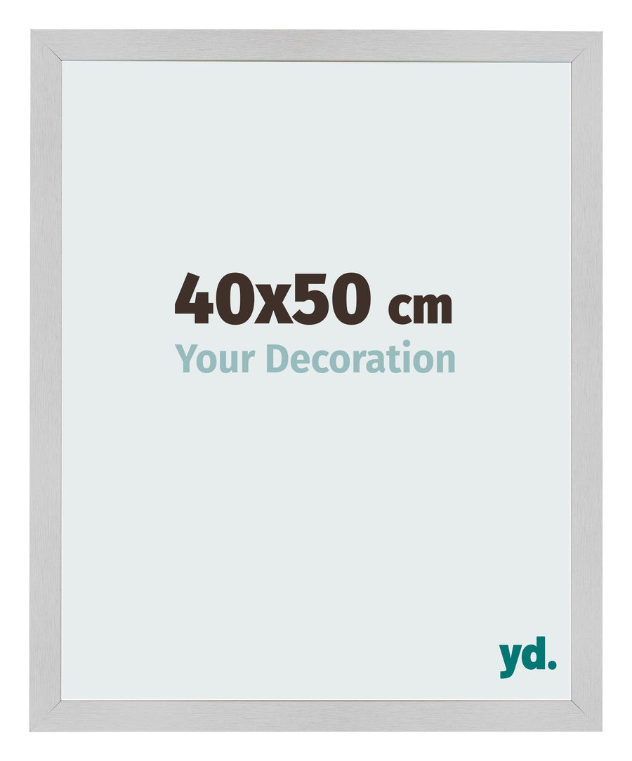 Photo Frame 40x50cm Stainless Steel MDF Bologna Front Size | Yourdecoration.com