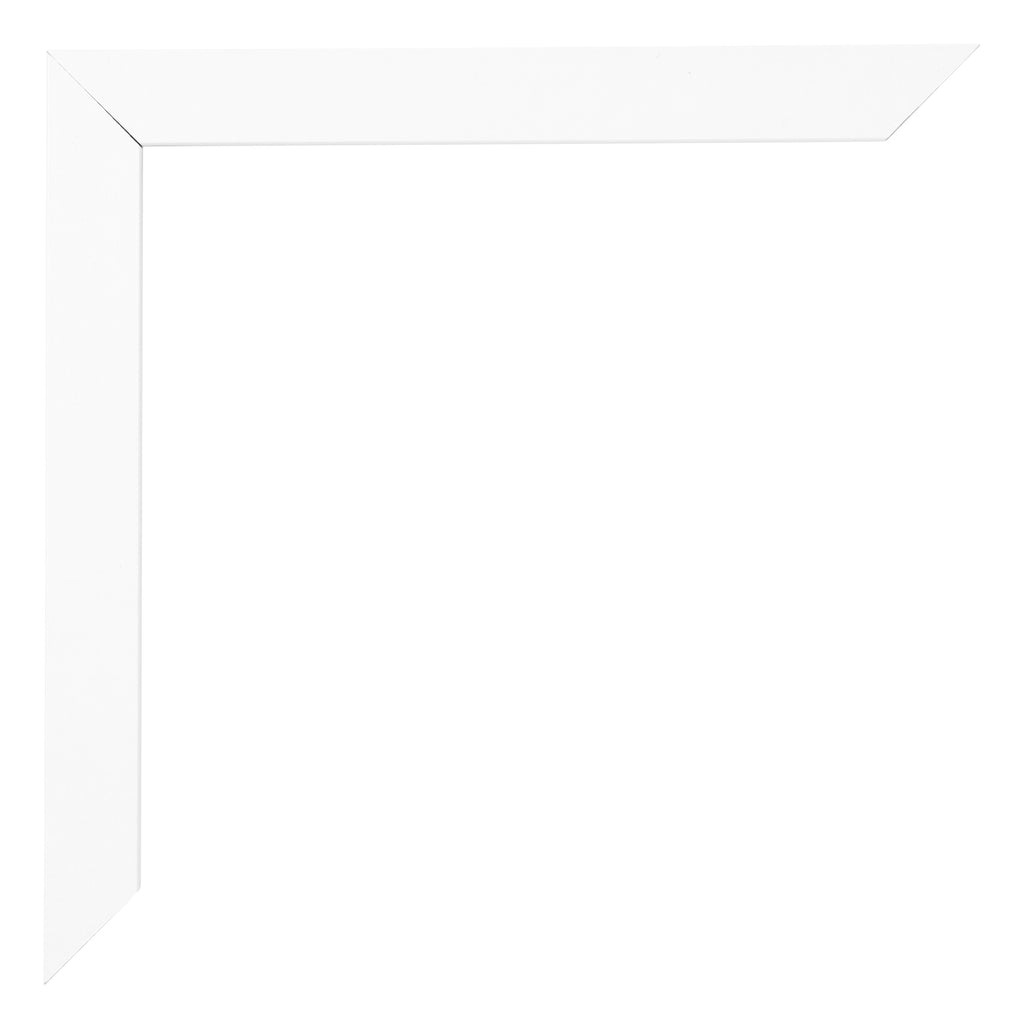 Photo Frame 40x50cm White Matte MDF Bologna Detail Corner | Yourdecoration.com