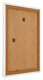 Photo Frame 40x50cm White Swept MDF Lazio Back Oblique | Yourdecoration.com
