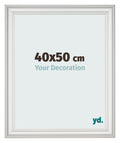 Photo Frame 40x50cm White Swept MDF Lazio Front Size | Yourdecoration.com