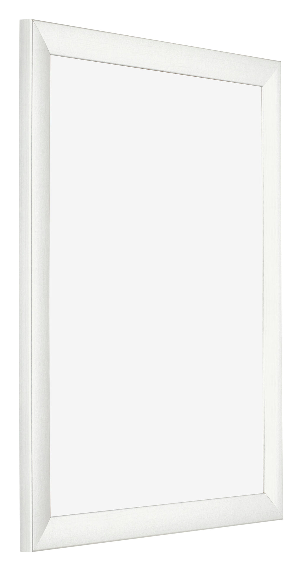 Photo Frame 40x50cm White Vintage MDF Pisa Front Oblique | Yourdecoration.com